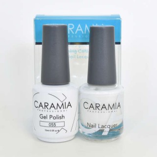 #055 Caramia Gel Polish & Nail Lacquer 0.5oz